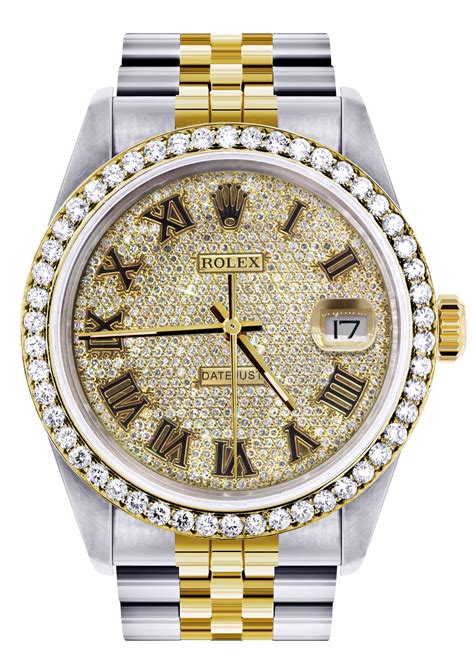 pure gold rolex watch|rolex watch gold with diamonds.